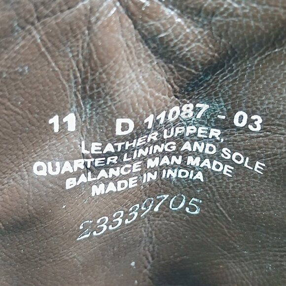 Florsheim Brown Leather Zip-Up Ankle Dress Boots Mens 11 Vintage Good Cond - Picture 2 of 16